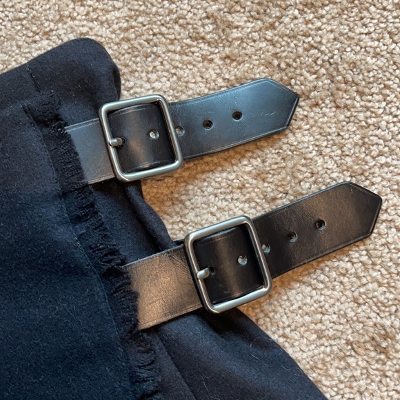 Burberry Black Pleated Skirt - Picture 2 of 7